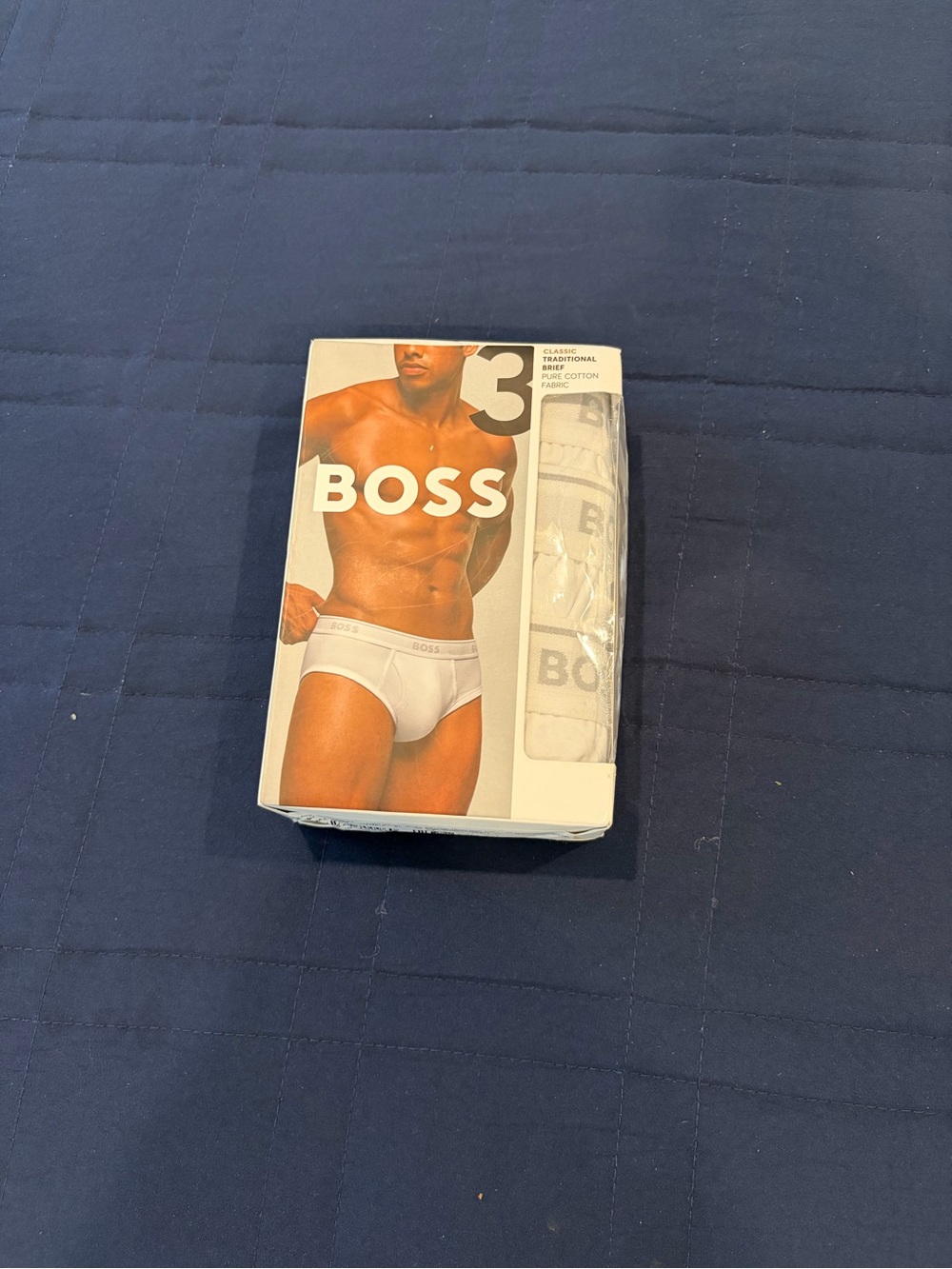 Hugo Boss White Men's Briefs - 3 Pack
